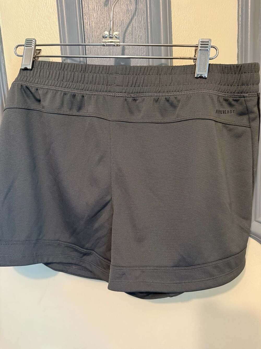 Adidas Women's Aeroready Pacer 3-Stripes Training Shorts - Picture 4 of 5